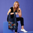 Eco Recycled Bag - Foods Before Dudes - Funky Gifts NZ