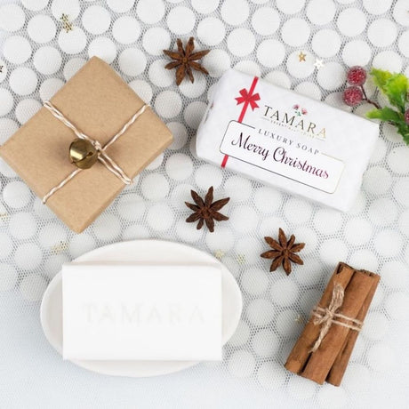 Essentially Tamara Soap Bar - Merry Christmas - Funky Gifts NZ