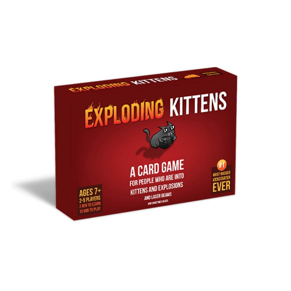 Exploding Kittens Card Game - Funky Gifts NZ