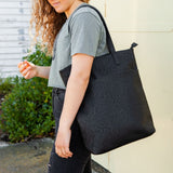 Fendalton Tote Bag - Black - Funky Gifts NZ