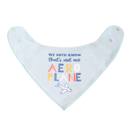 Baby Bib- Aeroplane - Funky Gifts NZ