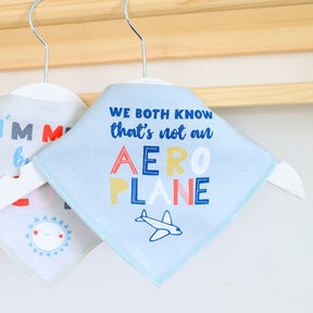 Baby Bib- Aeroplane - Funky Gifts NZ