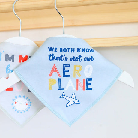 Baby Bib- Aeroplane - Funky Gifts NZ