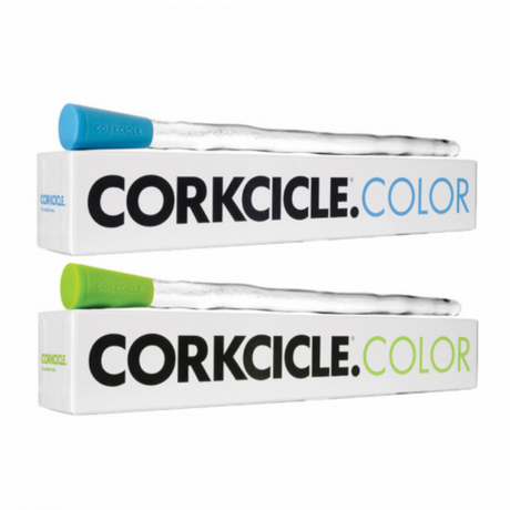 Corkcicle Wine Chiller - Green / Blue - Funky Gifts NZ