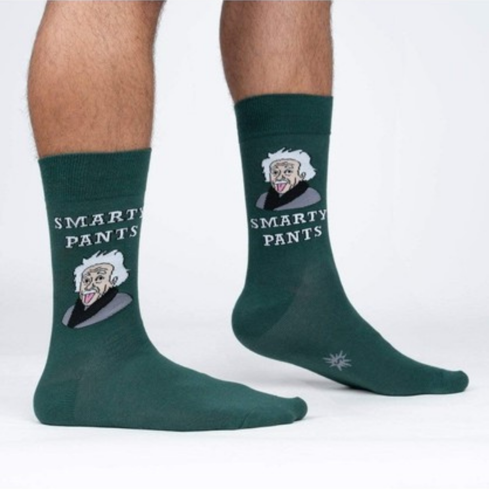 Sock It To Me Mens Crew- Smarty Pants - Funky Gifts NZ