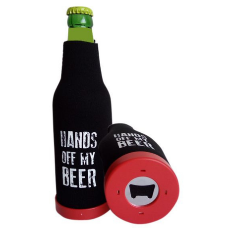 Moana Road- Stubbie Holder- Hands Off My Beer - Funky Gifts NZ