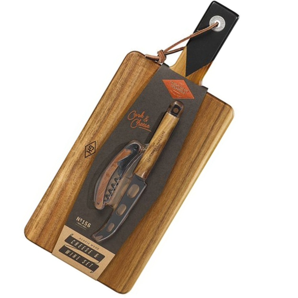 Gentlemen's Hardware - Cheese & Wine Set - Funky Gifts NZ