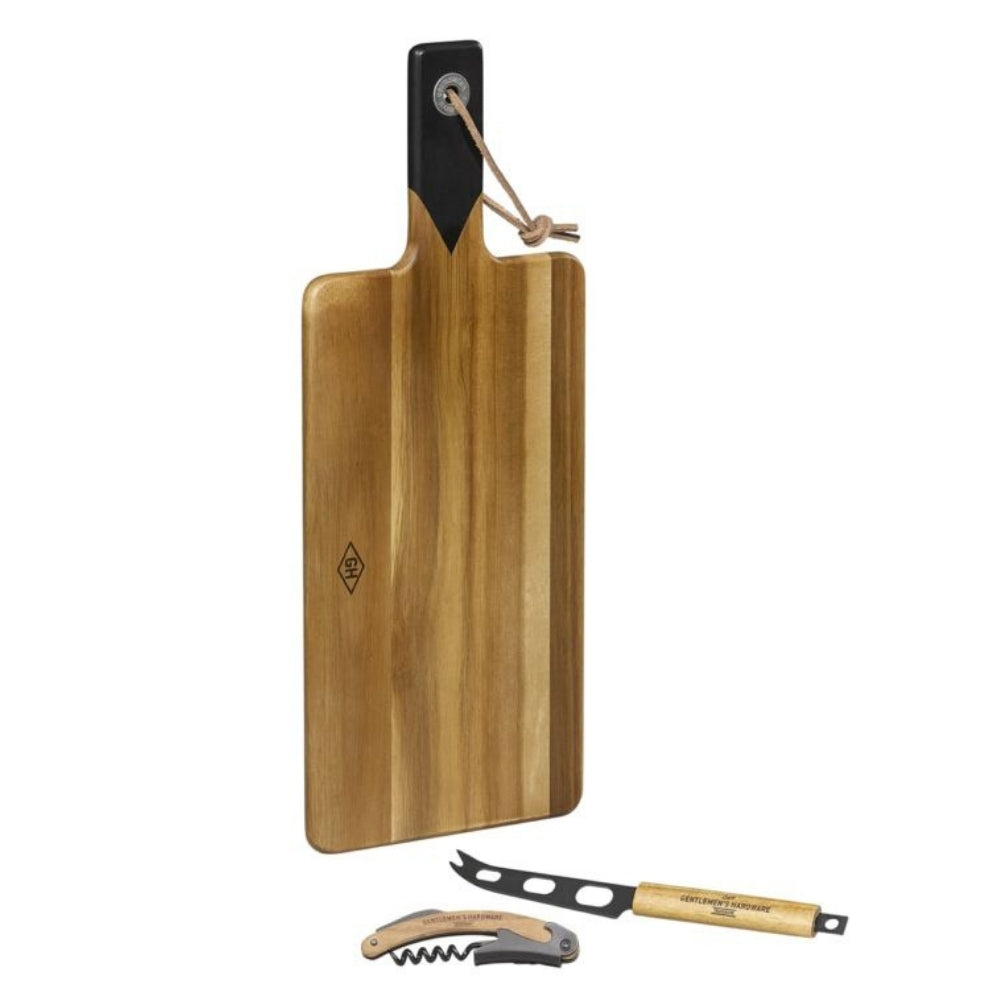 Gentlemen's Hardware - Cheese & Wine Set - Funky Gifts NZ