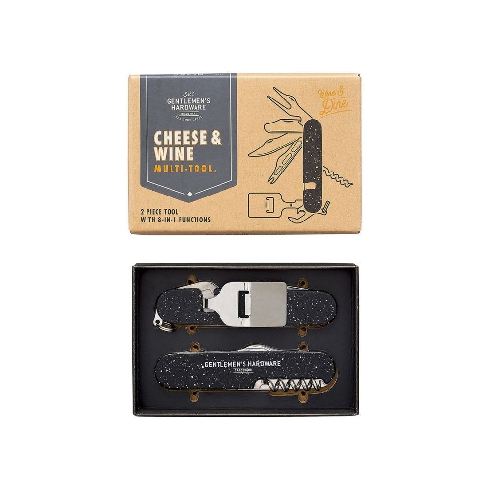 Gentlemen's Hardware - Cheese & Wine Multi-Tool No.350 - Funky Gifts NZ