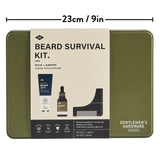 Gentlemen's  Hardware - Beard Survival Kit (Tin) - Funky Gifts NZ