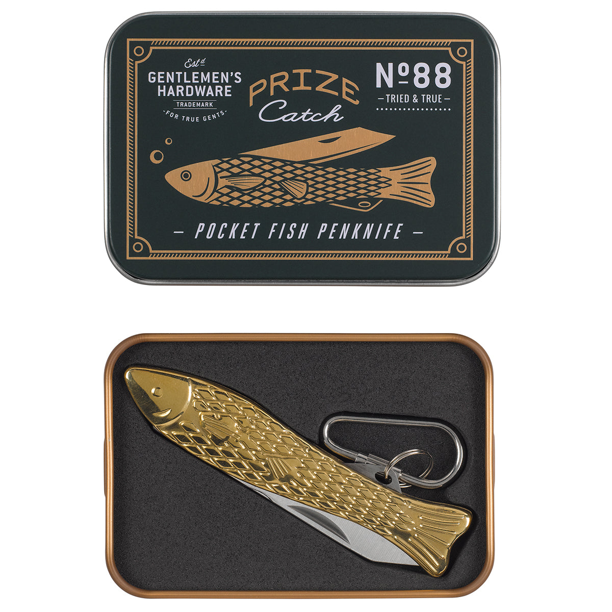 Gentlemen's Hardware - Fish Pen Knife No.88 - Funky Gifts NZ