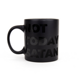 Not Today Satan Novelty Mug - Funky Gifts NZ