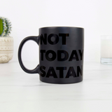Not Today Satan Novelty Mug - Funky Gifts NZ