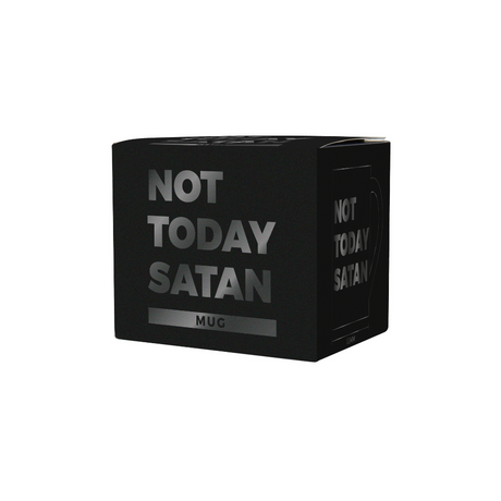 Not Today Satan Novelty Mug - Funky Gifts NZ