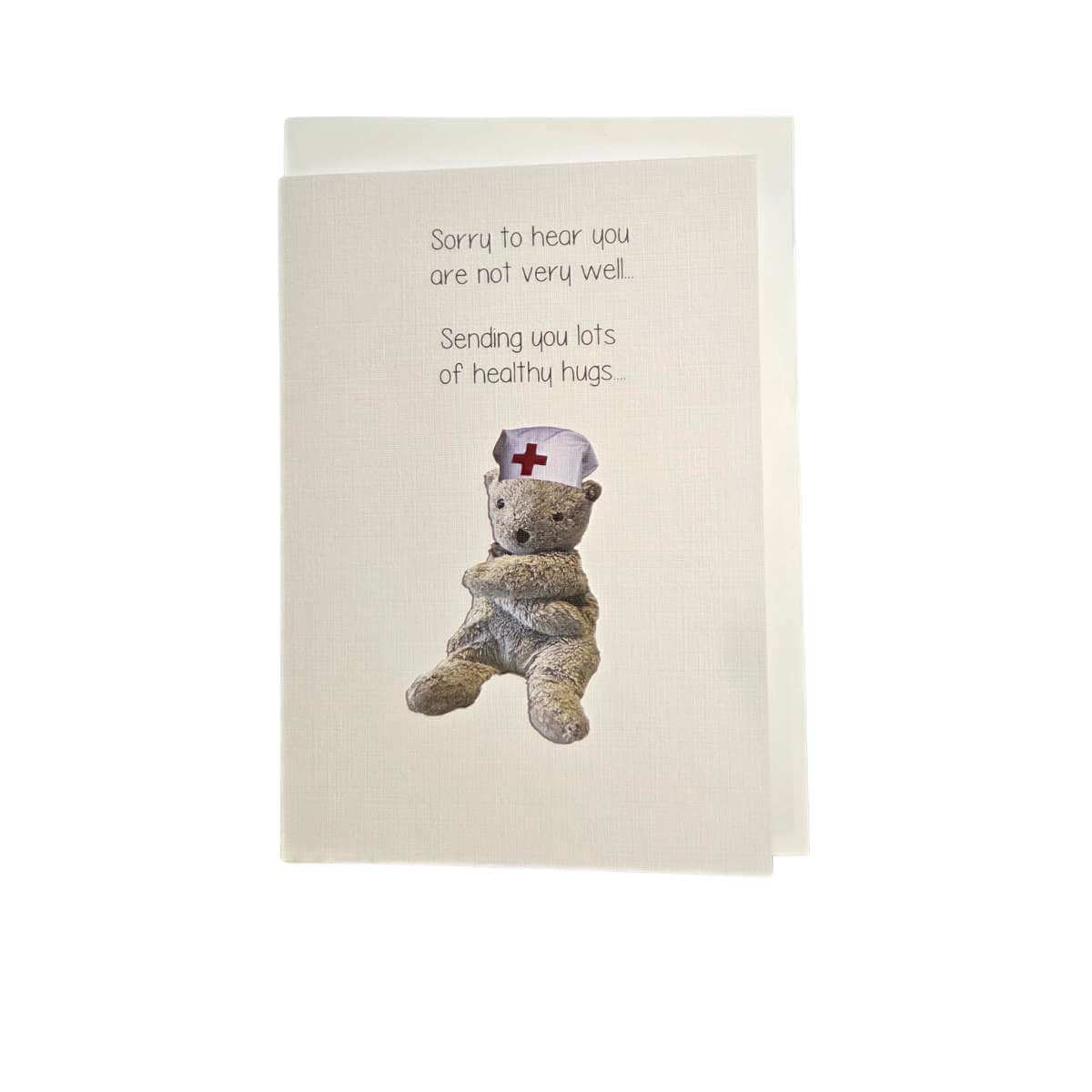 NZ MADE Greeting Card - Healthy Hugs - Funky Gifts NZ