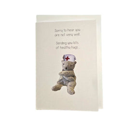 NZ MADE Greeting Card - Healthy Hugs - Funky Gifts NZ