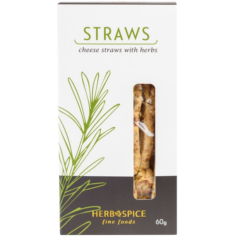 Herb & Cheese Savoury Straws - Funky Gifts NZ