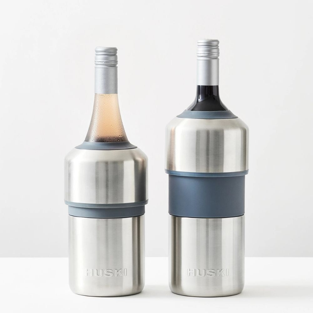 Huski Wine Cooler - Stainless Steel - Funky Gifts NZ