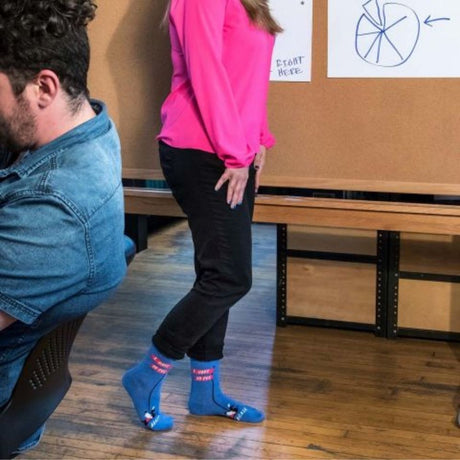 Women's Socks - I Have to Pee...Again - Blue Q - Funky Gifts NZ