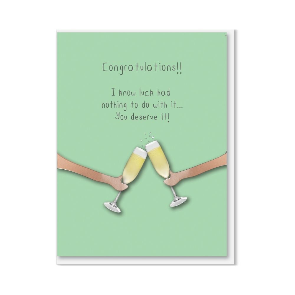 NZ MADE Greeting Card - Congratulations! - Funky Gifts NZ