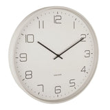 Karlsson Wall Clock Lofty - Matte Grey - Funky Gifts NZ