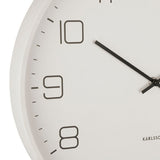 Karlsson Wall Clock Lofty - Matte Grey - Funky Gifts NZ