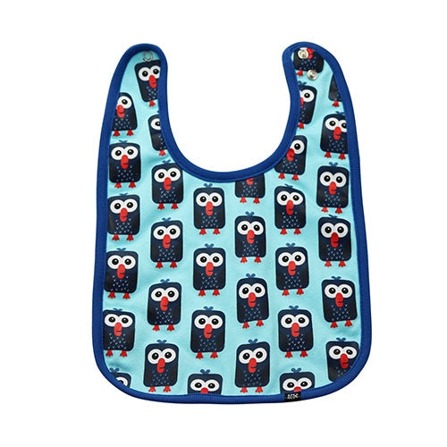 Kiwiana Baby Bib - Pip Pukeko - Funky Gifts NZ