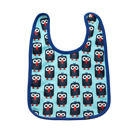 Kiwiana Baby Bib - Pip Pukeko - Funky Gifts NZ
