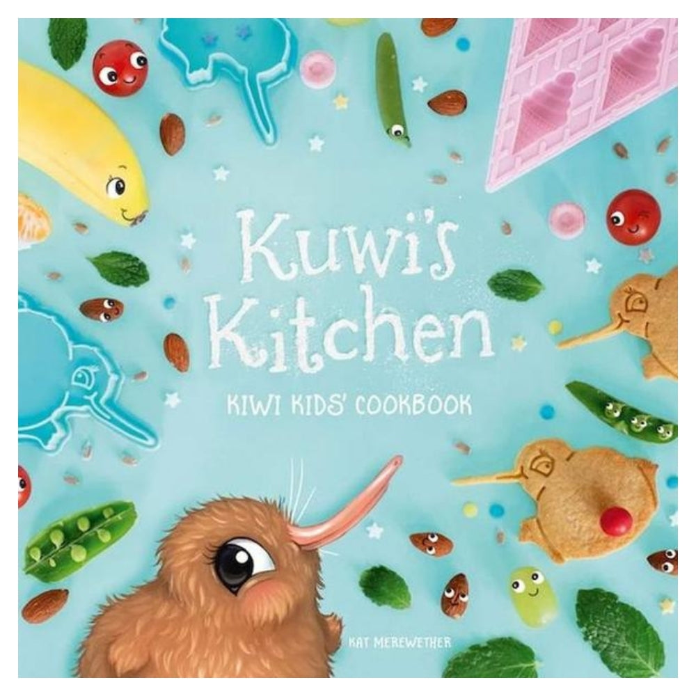 KUWI'S Kitchen - Kiwi Kids Cookbook - Funky Gifts NZ