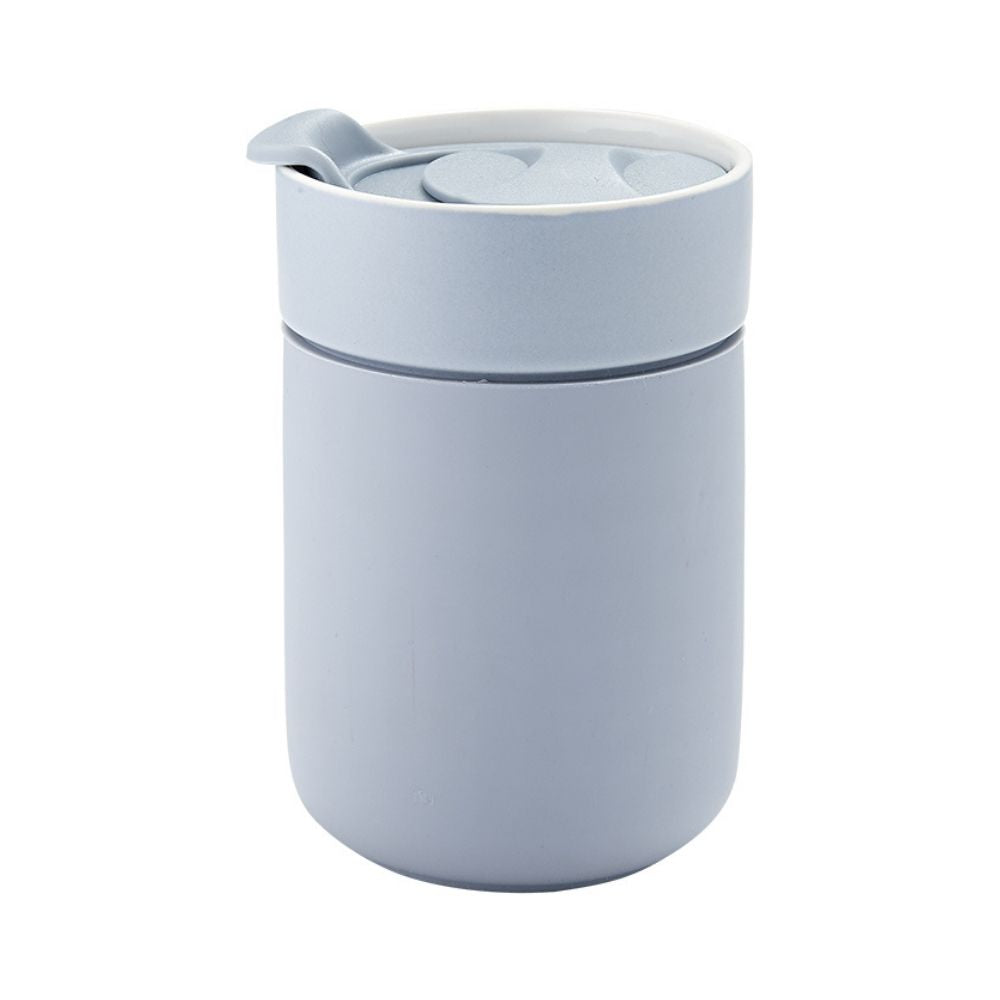 Ladelle Eco Brew Travel Mug - Blue - Funky Gifts NZ