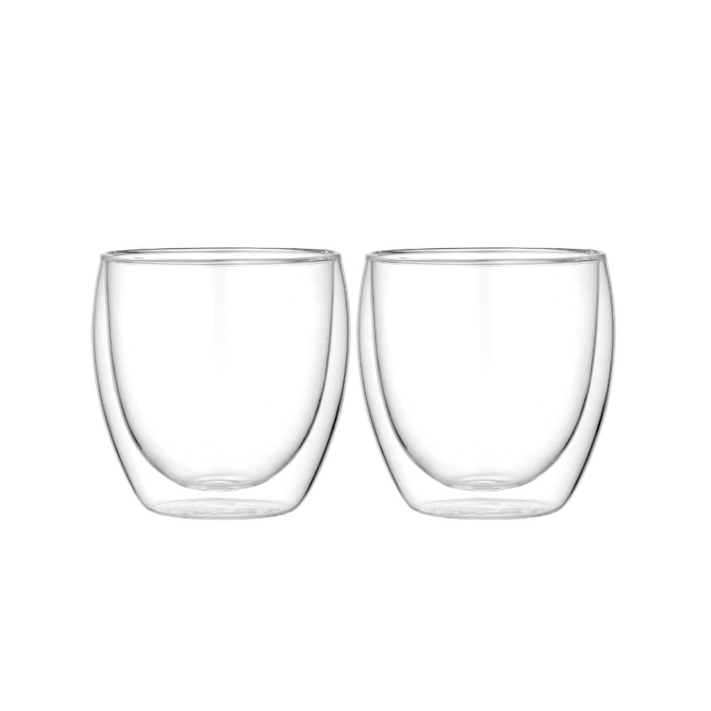 Tempa Double-Walled Glasses Set - Small - Funky Gifts NZ