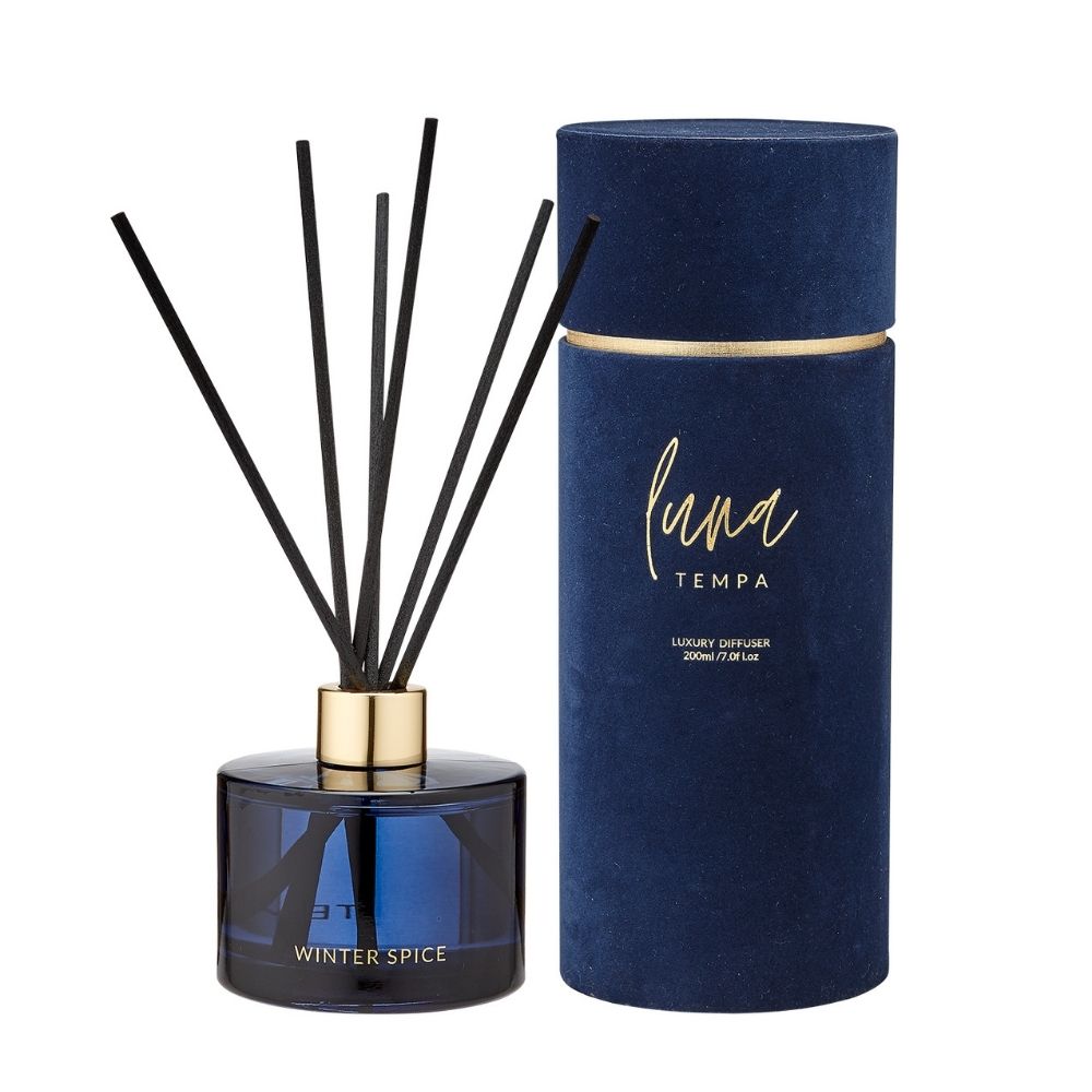 Luna Luxury Diffuser 120ml - Winter Spice - Funky Gifts NZ