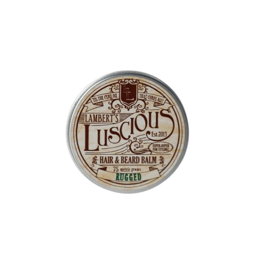 Lambert's Luscious Hair & Beard Balm - Rugged - Funky Gifts NZ