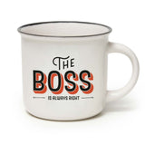 The Boss Is Always Right Mug - Funky Gifts NZ