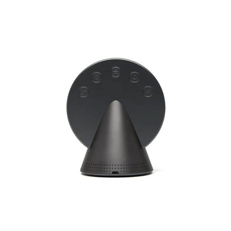 Lexon Conic Radio Alarm Clock With Built-In Radio/Speaker - Grey - Funky Gifts NZ
