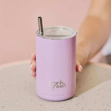 Iced Coffee Cup With Straw - Lilac Haze - Funky Gifts NZ