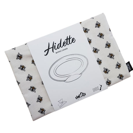 Hidette Baby Wipes Cover - Bees - Funky Gifts NZ