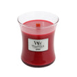 Medium WoodWick Scented Soy Candle - Currant - Funky Gifts NZ