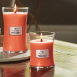 Medium WoodWick Scented Soy Candle - Tamarind & Stonefruit - Funky Gifts NZ