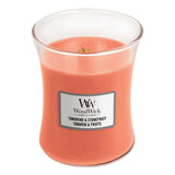 Medium WoodWick Scented Soy Candle - Tamarind & Stonefruit - Funky Gifts NZ