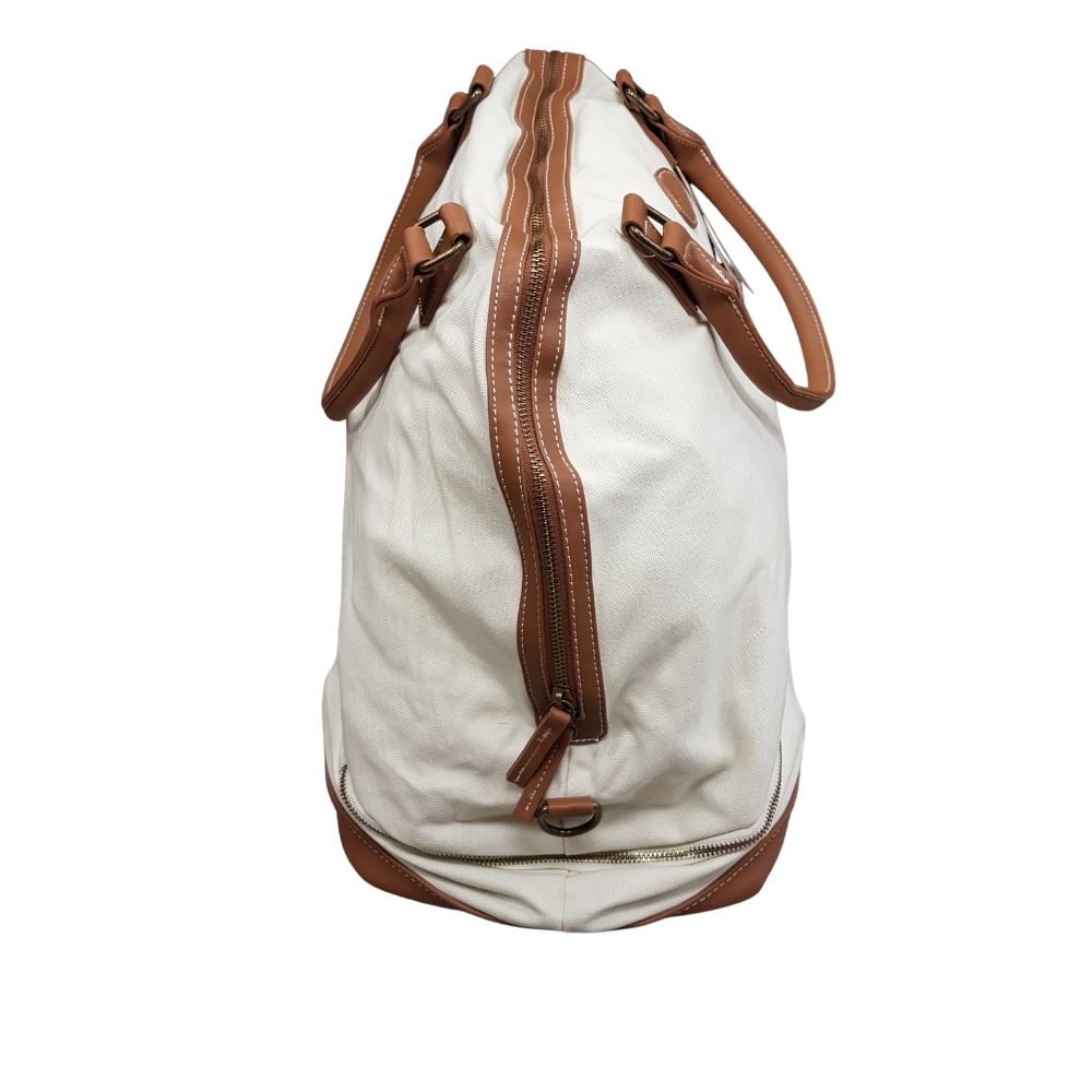 Omaha Overnighter Bag - Cream - Funky Gifts NZ