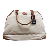 Omaha Overnighter Bag - Cream - Funky Gifts NZ