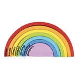 Te Reo Maori - Rainbow Puzzle Blocks - Funky Gifts NZ