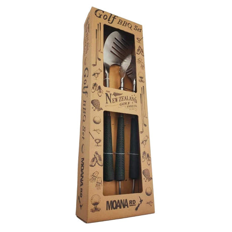 Moana Rd - Golf BBQ Utensils Set - Funky Gifts NZ