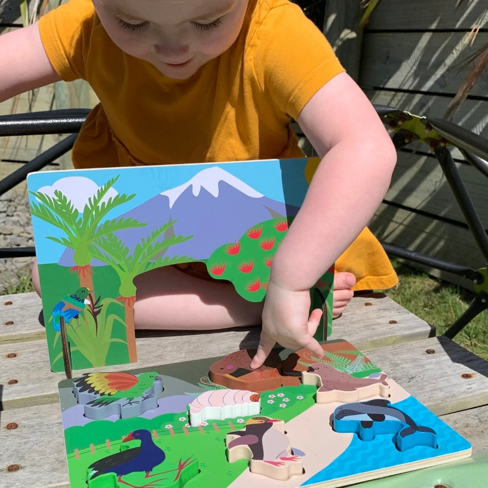 Moana Rd - Moana To Maunga Puzzle Play Set - Funky Gifts NZ