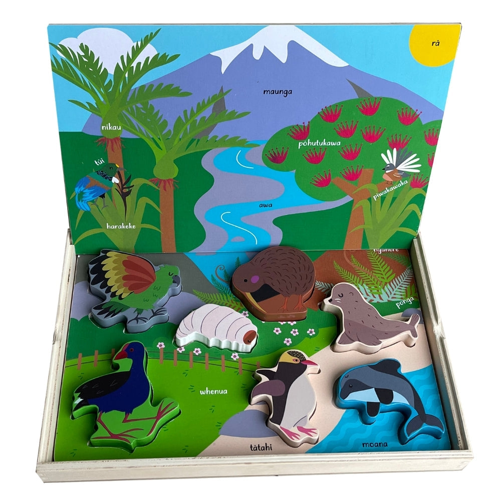 Moana Rd - Moana To Maunga Puzzle Play Set - Funky Gifts NZ