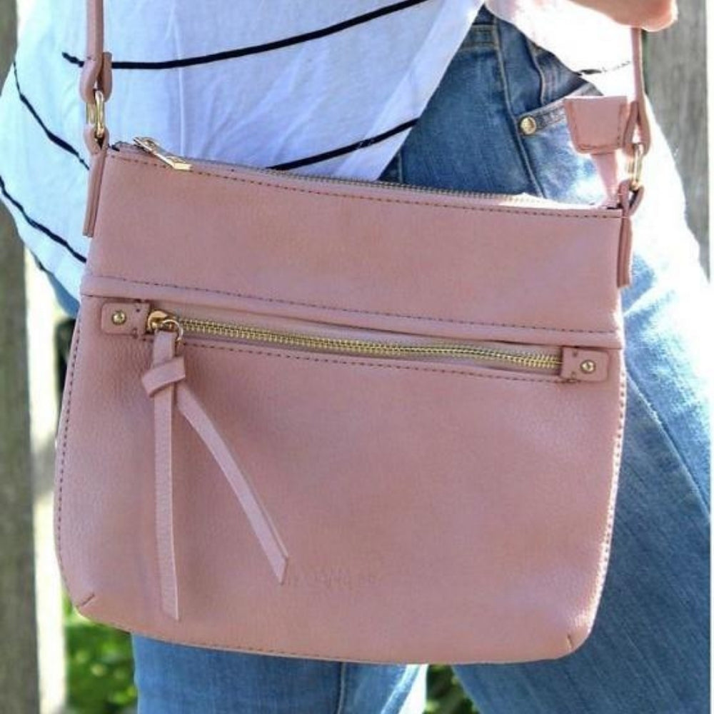 Thorndon Cross-Body Bag - Pink - Funky Gifts NZ