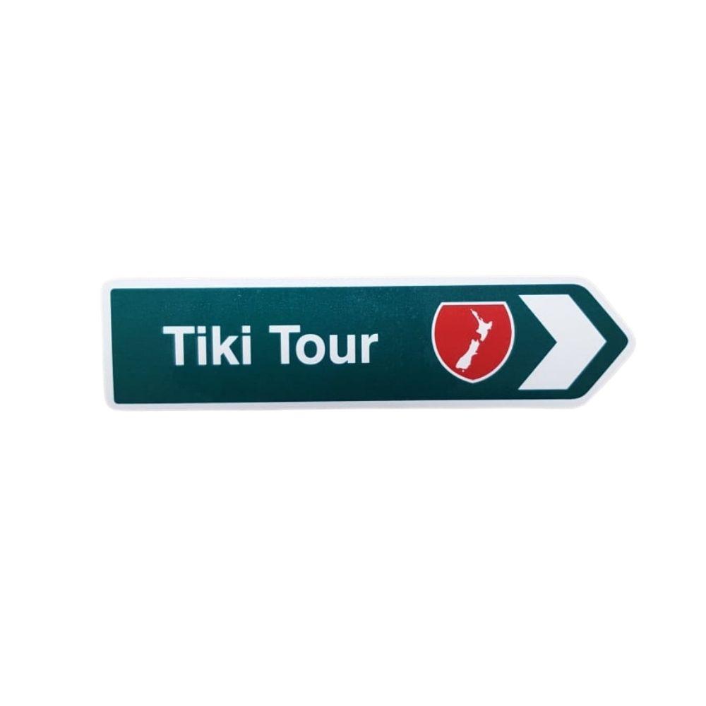 NZ Road Sign Magnet - Tiki Tour - Funky Gifts NZ