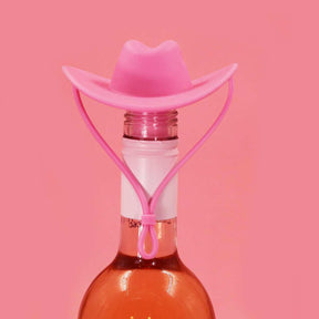 Cowgirl Hat Wine Stopper - Funky Gifts NZ