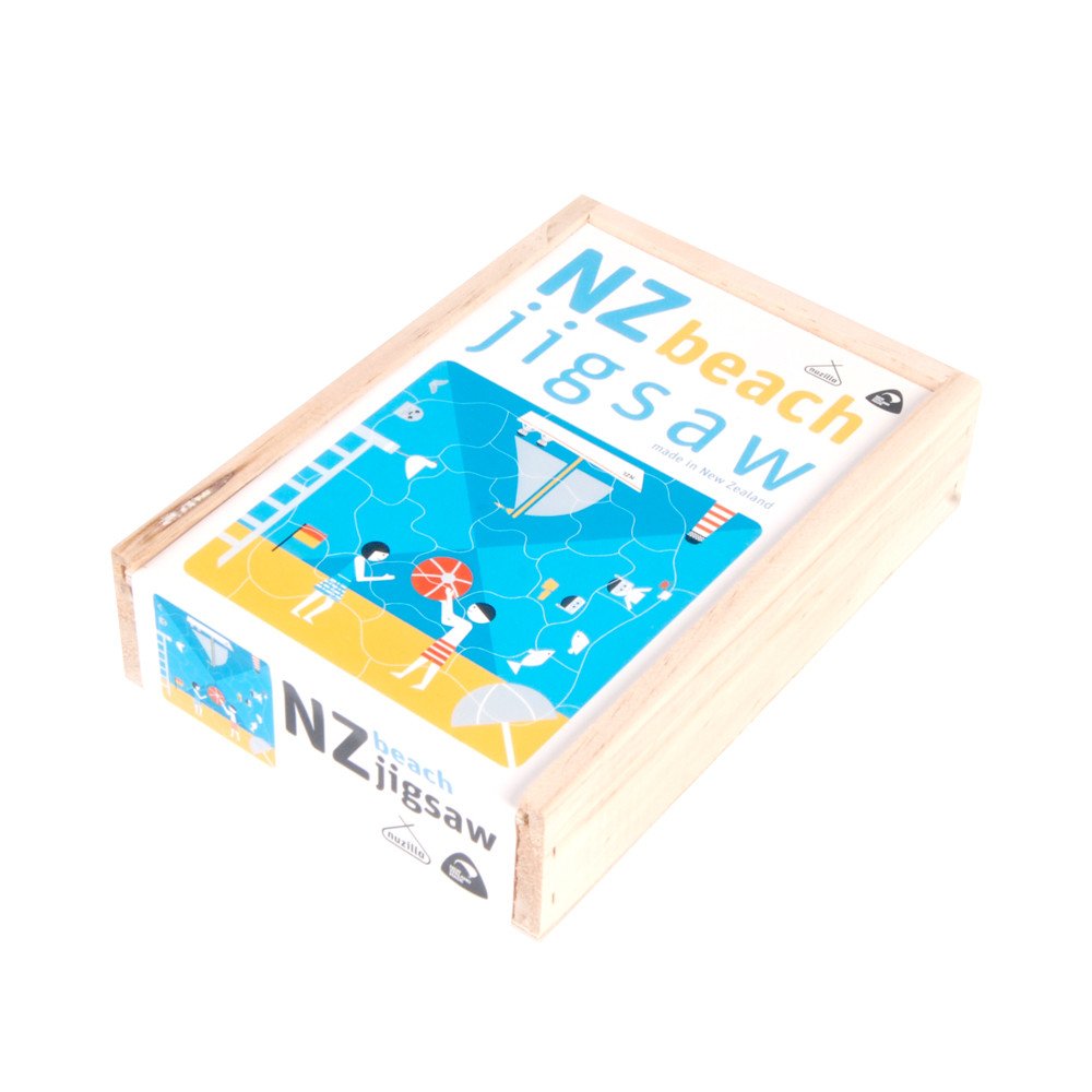 NZ Beach Jigsaw Puzzle - Funky Gifts NZ